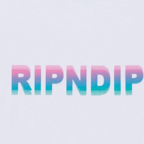 NEW WITH TAG RipNDip Women's Digital Dream Cropped Ringer Tee - Picture 2 of 3